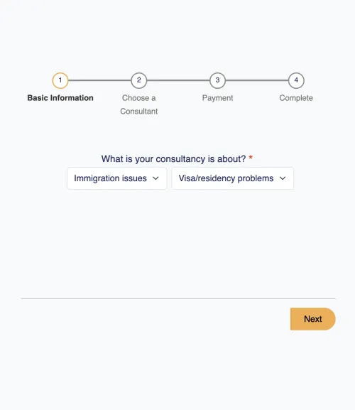 How iLexify works | Book consultancy step